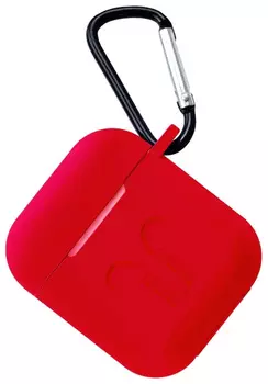 Силиконовый чехол для AirPods (Красный)