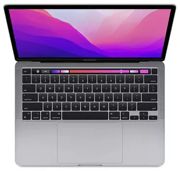 Ноутбук Apple MacBook Pro 13 2022 13.3" (2560x1600, Apple M2, SSD 512 ГБ, Apple graphics 10-core) (Серый космос, MNEJ3)