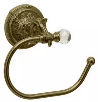 Держатель туалетной бумаги Art&Max Barocco Crystal AM-1782-Br-C бронза