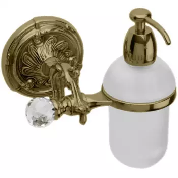 Дозатор Art&Max Barocco Crystal AM-1788-Br-C подвесной бронза