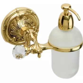 Дозатор Art&amp;Max Barocco Crystal AM-1788-Do-Ant-C подвесной золото