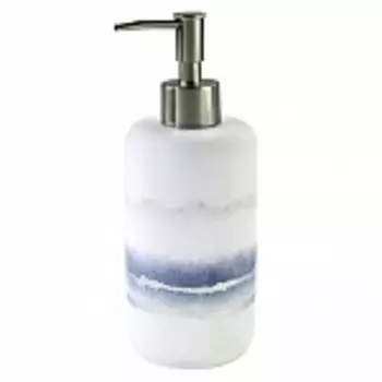 Дозатор Avanti Vapor 7,5х7,5х20 белый/синий