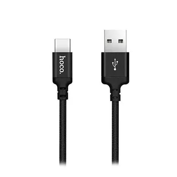 Кабель USB(Am)-USB Type-C(m), 2 м, черный, HOCO Times Speed X14 (6957531062929)