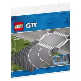 Конструктор Lego City Поворот и перекрёсток 60237