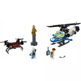 Конструктор Lego City Воздушная полиция: Погоня дронов 60207