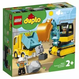 Конструктор Lego Грузовик и гусеничный экскаватор 10931