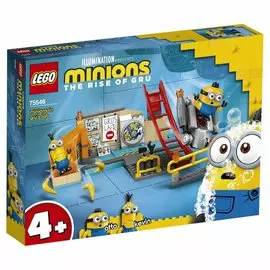 Конструктор Lego Миньоны в лаборатории Грю 75546