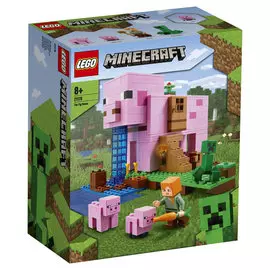 Конструктор Lego Minecraft Дом-свинья 21170
