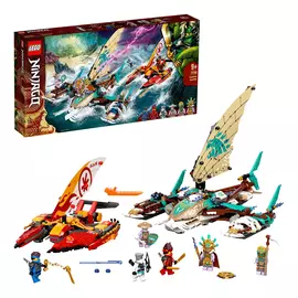 Конструктор Lego Ninjago Морская битва на катамаране 71748