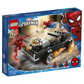 Конструктор Lego Super Heroes "Человек-Паук и Призрачный Гонщик против Карнажа" 76173