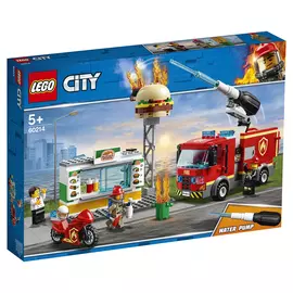 Конструктор Lego City Fire Пожар в бургер-кафе