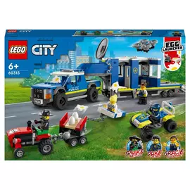 Конструктор Lego CITY Полицейский мобильный командный трейлер