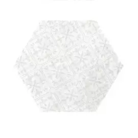 керамогранит pompeia decor blanco белый 20x24 52443
