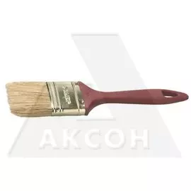 Кисть плоская Зубр КП-11 натур. щетина 63мм 4-01011-063