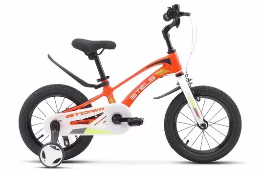 Детский велосипед Stels Storm KR 14 Z010, год 2025, цвет Оранжевый
