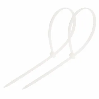 Хомут Rexant, 5 мм x 250 мм, 100 шт., белый (07-0250-5)