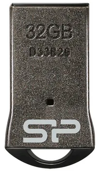Накопитель USB 2.0 32GB Silicon Power Touch T01 SP032GBUF2T01V1K черный