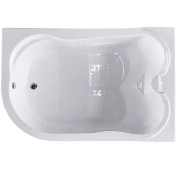 Ванна акриловая Royal Bath Norway 180x120 R белый