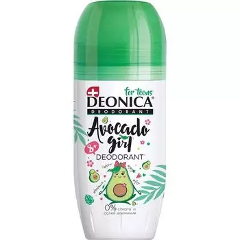 Дезодорант Avocado Girl для детей с 8 лет Деоника (Deonica) For Teens 50мл