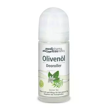 Дезодорант зеленый чай Olivenol Cosmetics Medipharma/Медифарма ролик 50мл