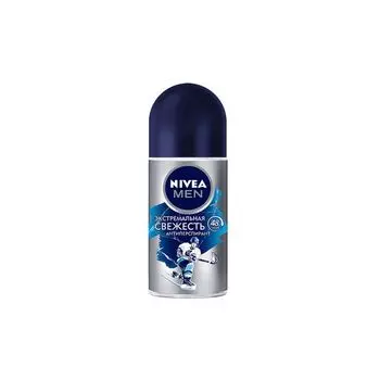 Дезодорант шариковый Экстремальная свежесть Део Nivea/Нивея фл. 50мл (82886)