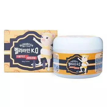 Детокс-крем д/тела подтягивающий Milky piggy belly line k.o double action p.p cream Elizavecca 100г