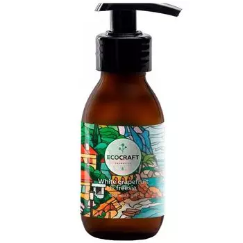Ecocraft гель для умывания для нормальной кожи белый грейпфрут и фрезия 100 мл
