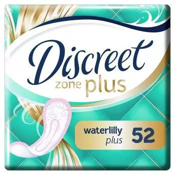 Прокладки на каждый день Deo Water lily Multiform Plus Discreet/Дискрит 52шт