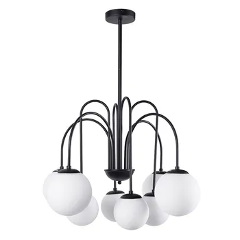 Люстра подвесная Arte Lamp Mebsuta E14 320 Вт 15 кв.м (A1675LM-8BK)