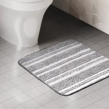 Коврик для туалета Lemer Tocantis 50x50 см цвет серый
