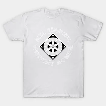 Футболка женская The Light Of Earendil Harajuku Print Kawaii футболка летняя с коротким рукавом женская футболка топ футболка S