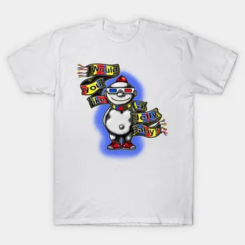 Футболка женская, которая хотела бы Jelly Baby Harajuku Print Kawaii футболка летняя с коротким рукавом женская футболка топ футболка S