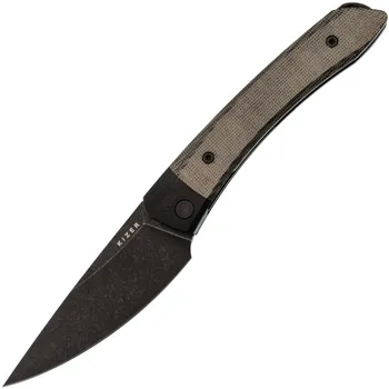 Складной нож Kizer Momo, сталь Nitro-V рукоять G10/микарта