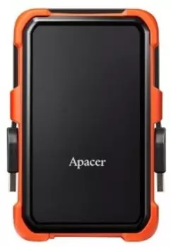 Внешний жесткий диск Apacer AC630 1TB/2.5 Black/Orange (AP1TBAC630T-1)