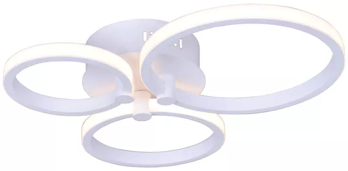 Потолочная светодиодная люстра Ring Lamplandia L1248-3 RING SAND WHITE