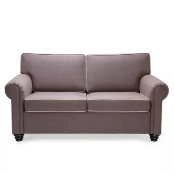 Диван petit lancaster (myfurnish) коричневый 195x86x82 см.