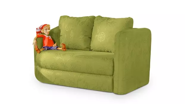 Диван майя (fiesta) зеленый 147.0x80.0x90.0 см.