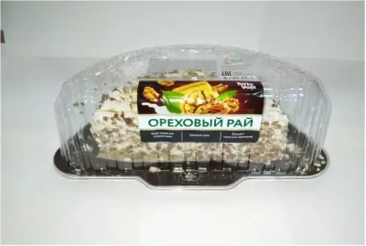 Торт ореховый рай 430 г свежий хлеб