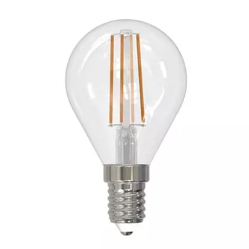 Лампочка светодиодная LED-G45-9W/3000K/E14/CL PLS02WH картон Uniel