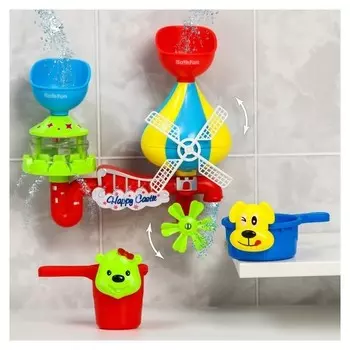 Набор игрушек для игры в ванне «Водяная мельница»