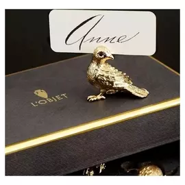 Набор из 6 держателей для карточек Bird