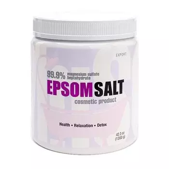 Соль косметическая сульфата магния Epsom Solt Kast-Expo/Каст-Экспо 1200г