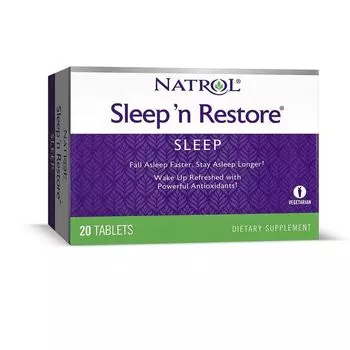 Сон и восстановление Natrol таблетки 20шт