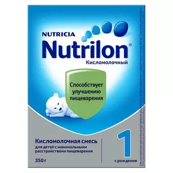 Смесь сухая кисломолочная начальная адаптированная с 0 до 6 мес. 1 Nutrilon/Нутрилон банка 350г