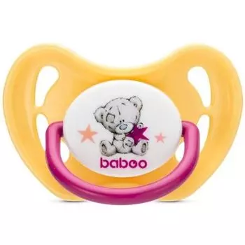 Соска-пустышка латекс круглая Me to you 0 мес+ BABOO