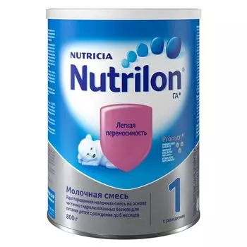 Смесь сухая молочная начальная адаптированная для детей 0-6мес. ГА 1 Nutrilon/Нутрилон банка 800г
