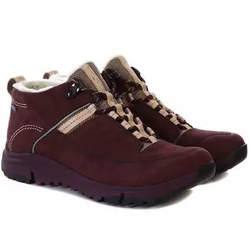 Женские ботинки Clarks, фиолетовые