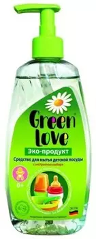Средство д/мытья детской посуды и принадлежностей грин лав 500 мл