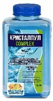 Средство для комплексной обработки бассейна кристалпул комплекс 0.5 л флакон