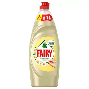 Средство для мытья посуды Fairy 650мл нежные руки ромашка и витамин е
